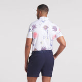 MATTR Dahlia Polo - White Glow/Peach Frost