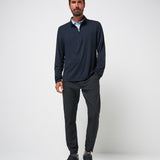 The Heater 1/4 Zip - Black