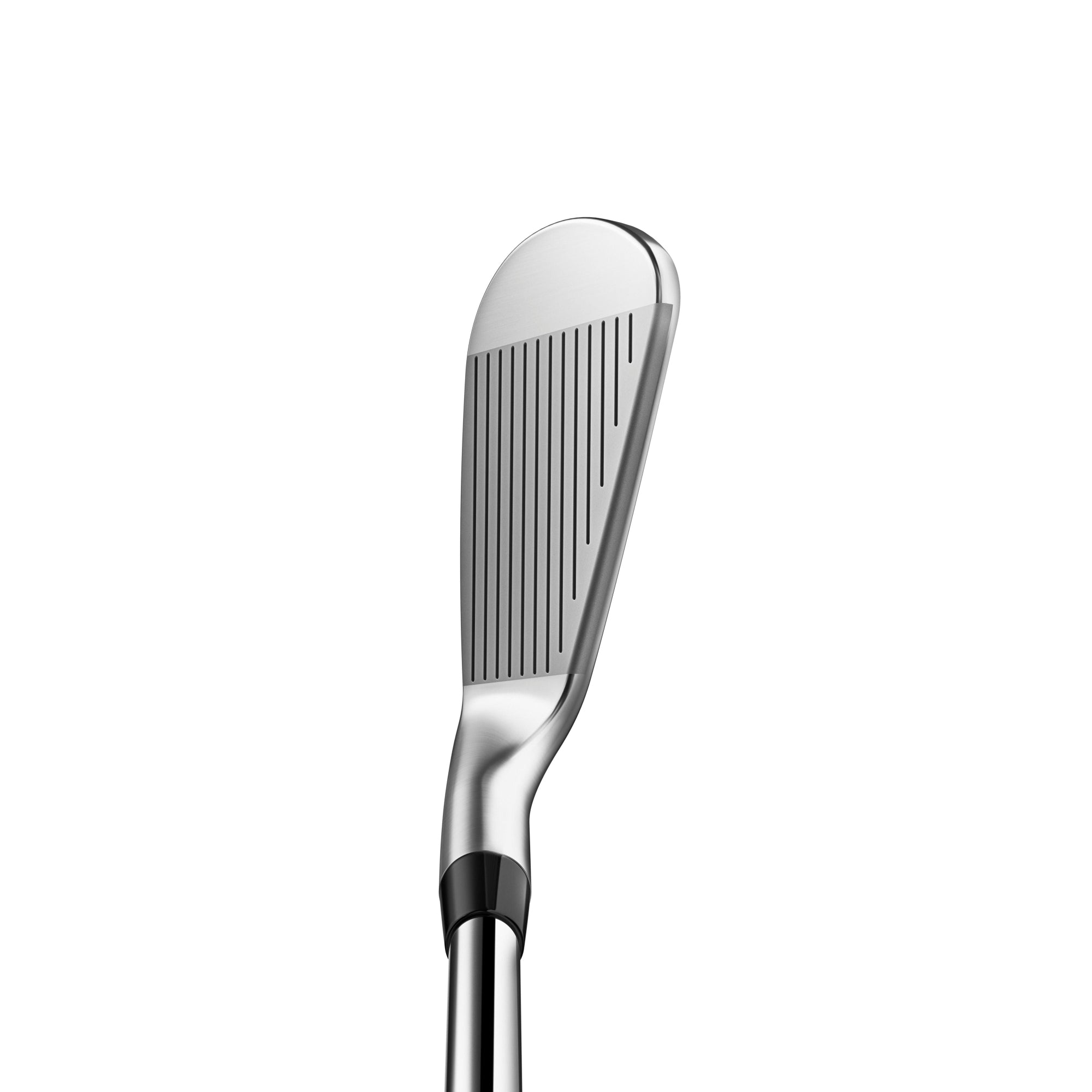 Golf club head on a white background
