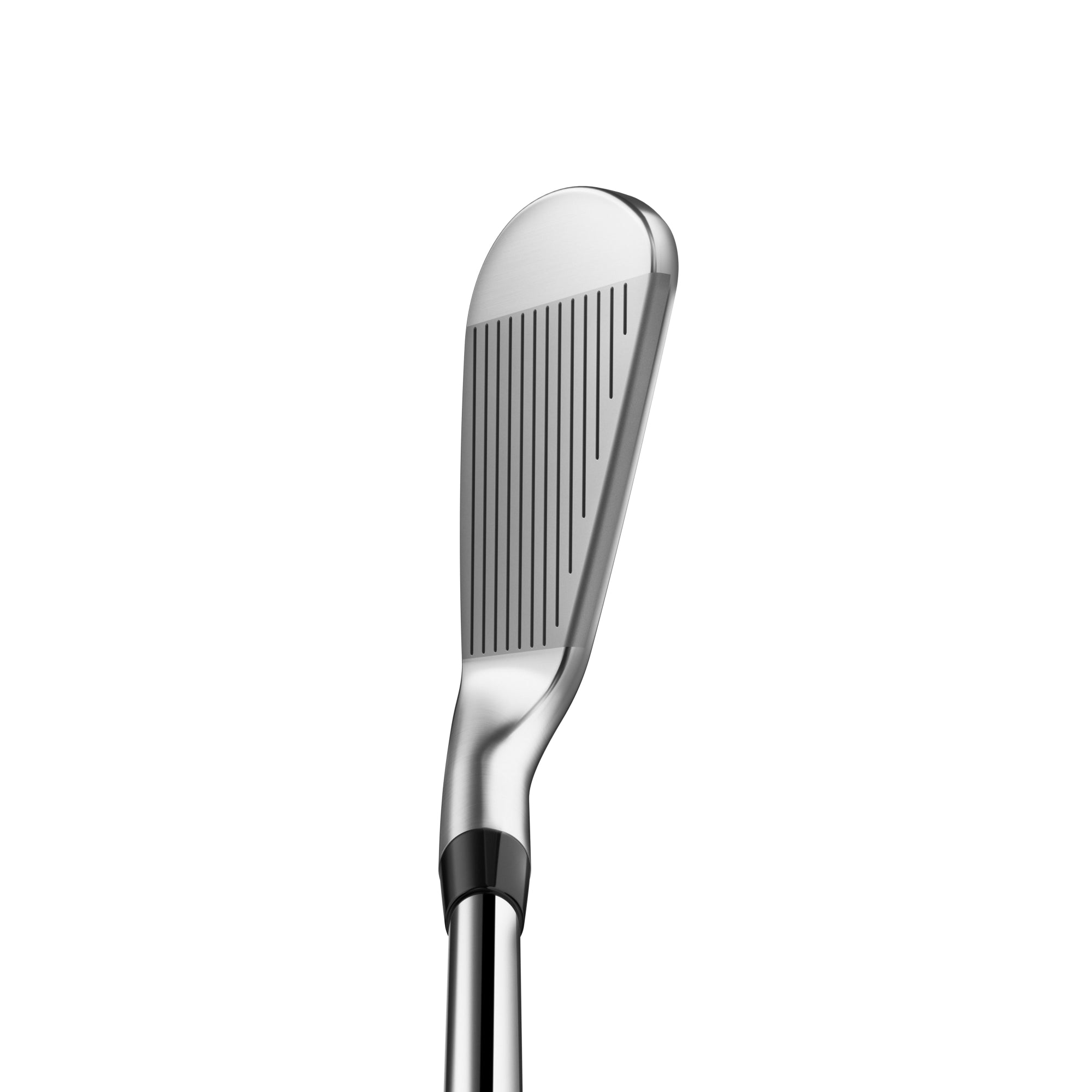 Golf club head on a white background