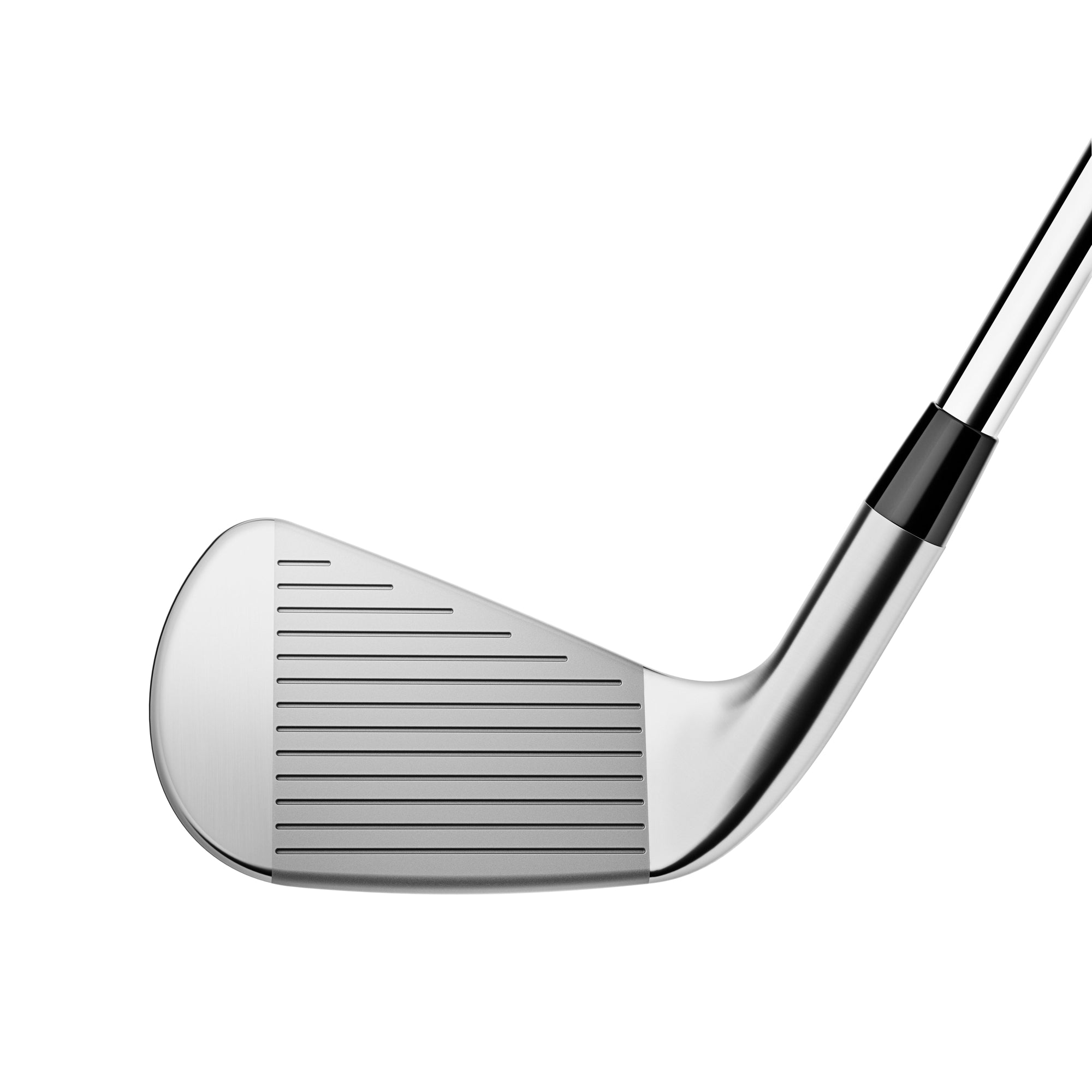 Golf club head on a white background