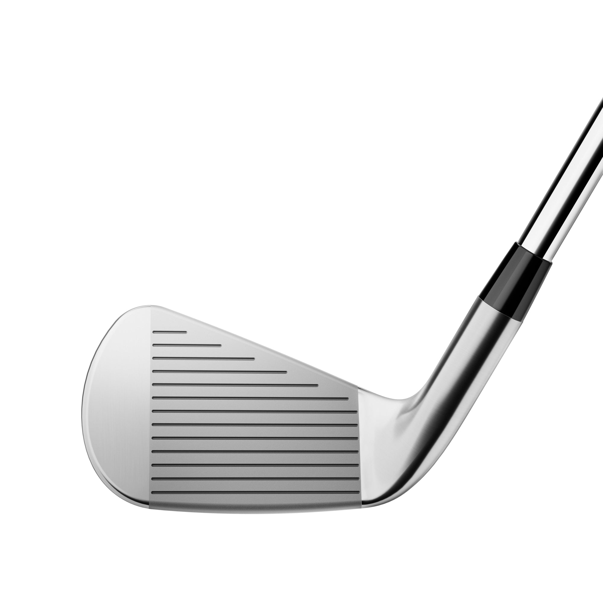 Golf club head on a white background