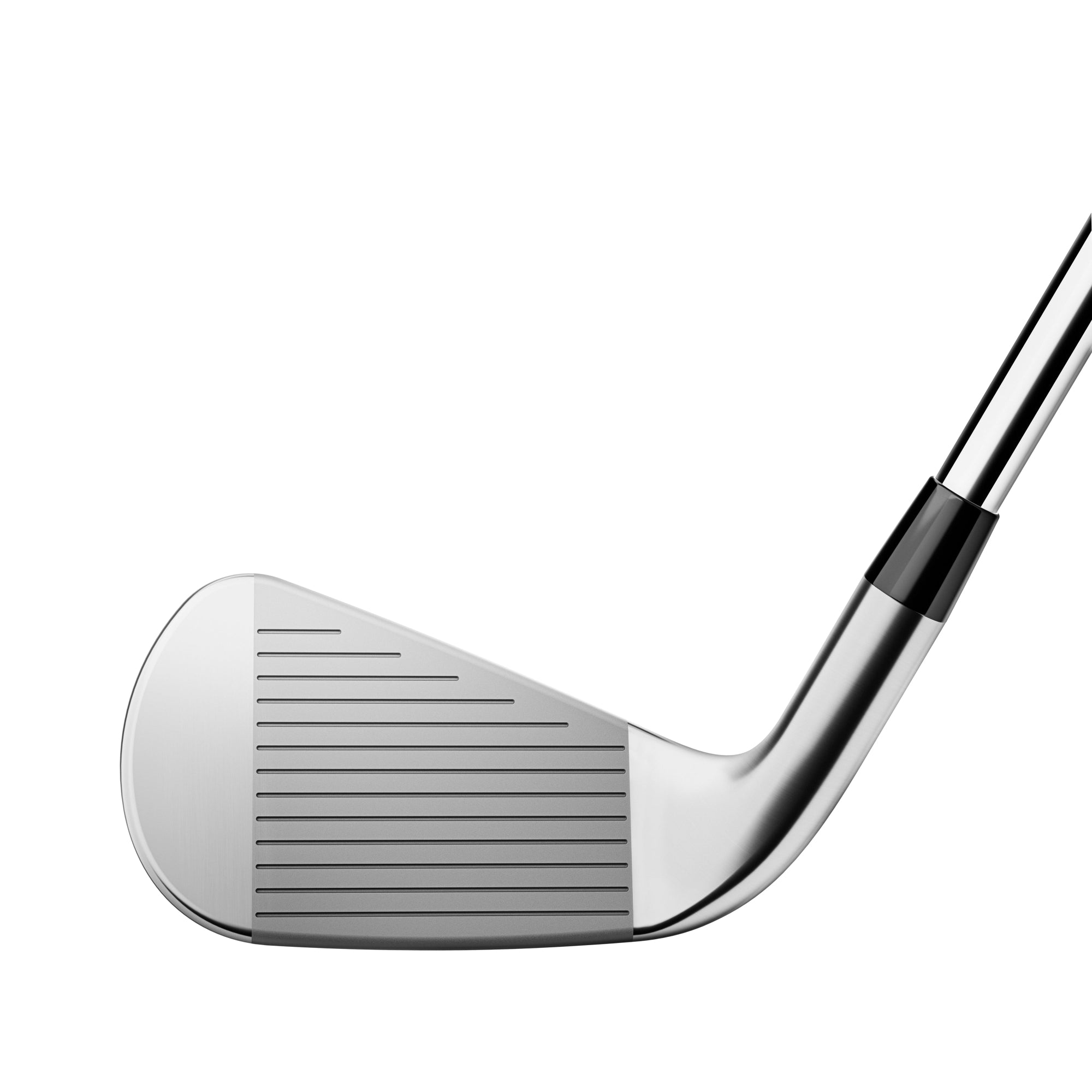 Golf club head on a white background