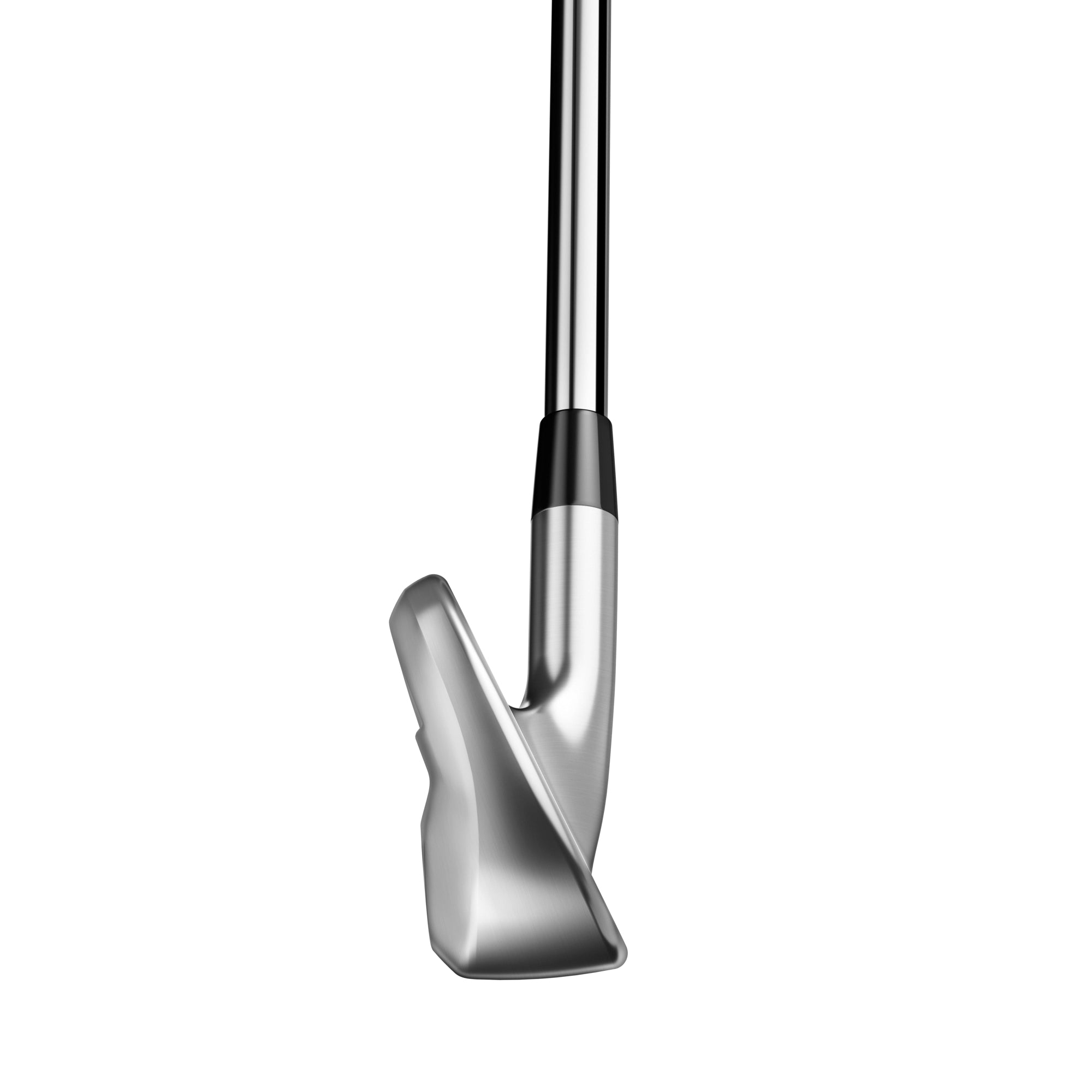 Golf club head on a white background
