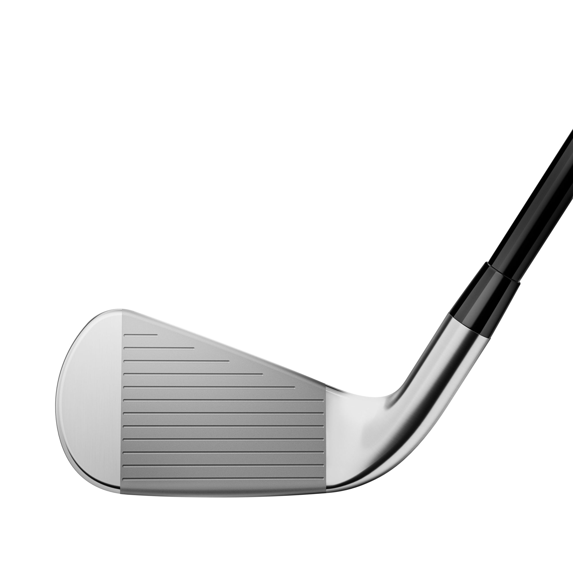 Golf club head on a white background