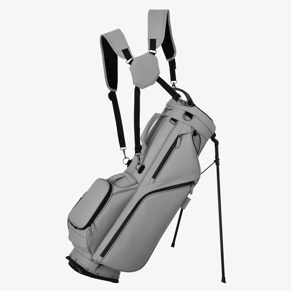 Mizuno Pro Stand Bag Grey – Power Golf Australia