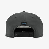 Mizuno Crossed Clubs Snapback - Charcoal