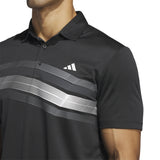 Adidas - Core Chest Stripe Polo Shirt - Black