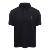 Core Pique Polo - Black