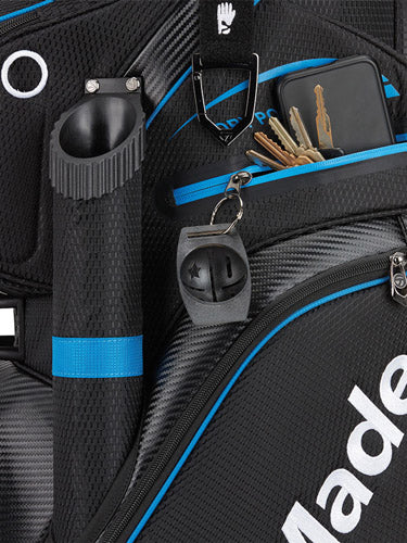 TaylorMade Premium Cart Bag 23 - Black/Blue