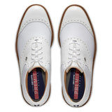 FJ Premier Series Wilcox Golf Shoe - White/White/Light Grey