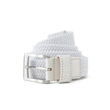 FootJoy Braided Belt - White