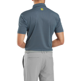 Wiggle Print Lisle - Navy/Grey/White