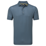 Wiggle Print Lisle - Navy/Grey/White