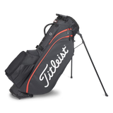 Titleist Players 5 Stand Bag - Black/Black/Red