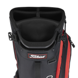 Titleist Players 5 Stand Bag - Black/Black/Red