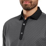 Checker Print Lisle - Black