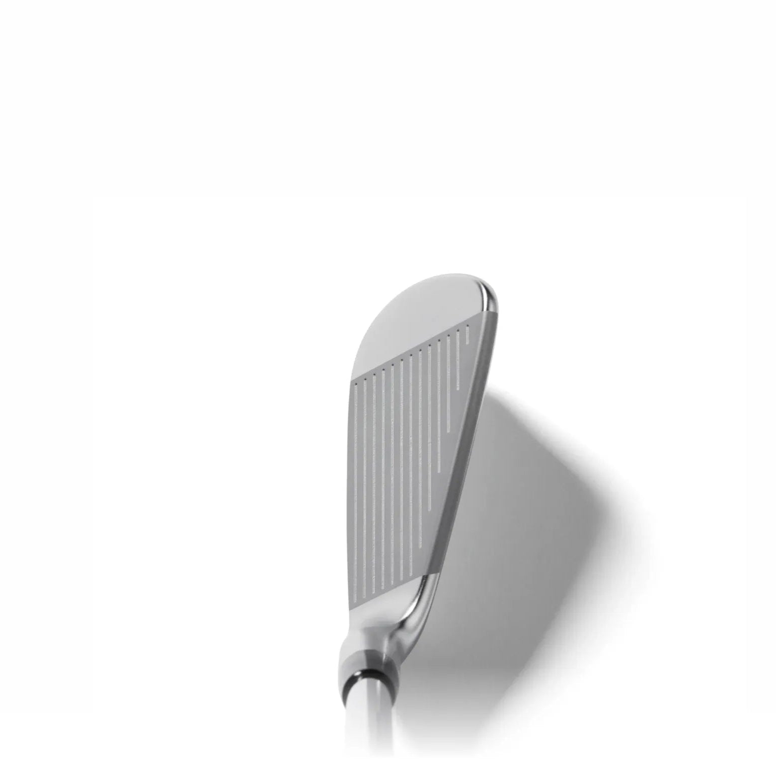 Golf club head on a white background