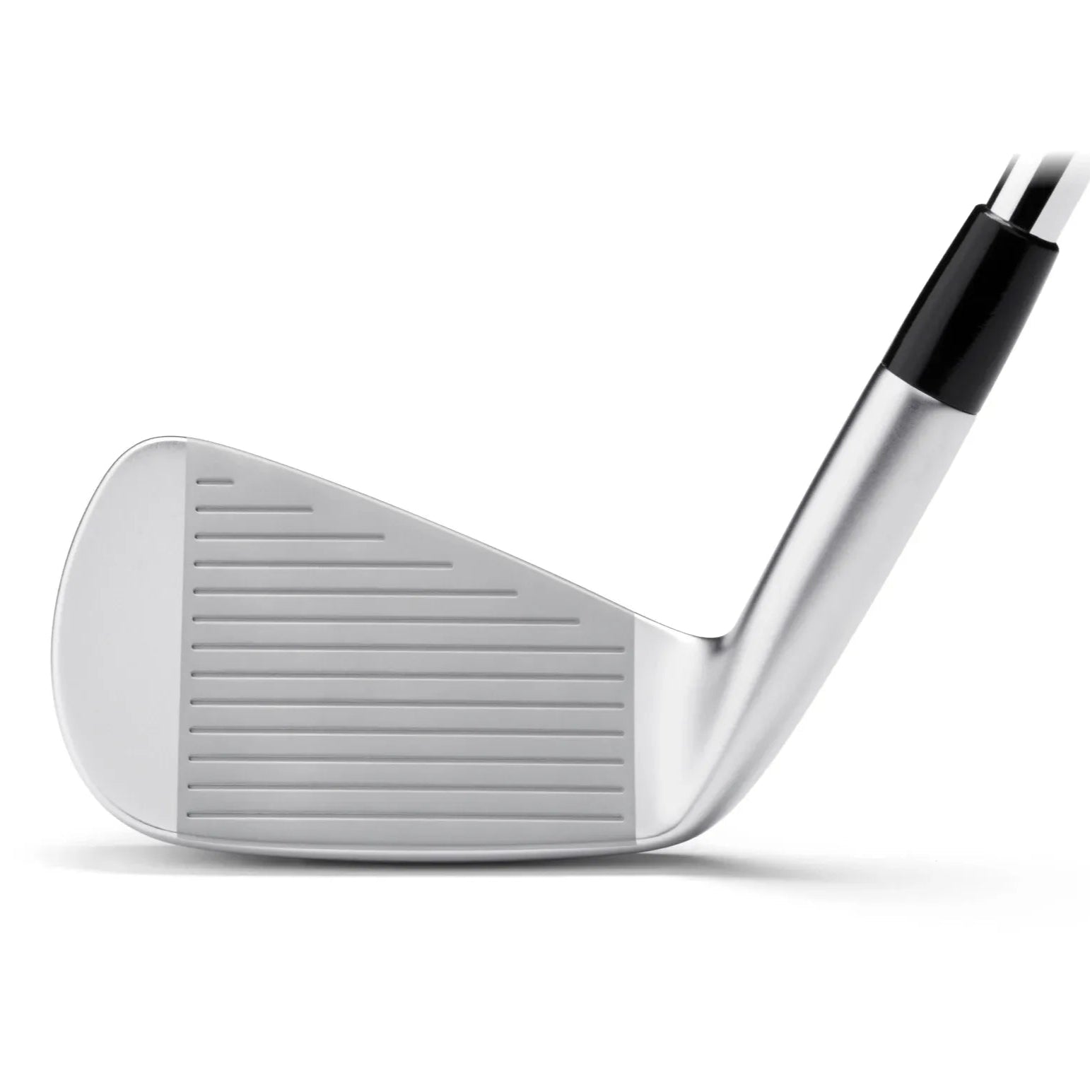Golf club head on a white background