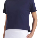 Charlotte Modalon Short Sleeve Top - Deep Navy