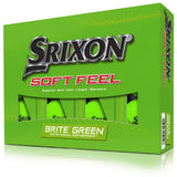 Srixon Soft Feel 13 Brite Golf Balls 1 Doz  - Green