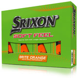 Srixon Soft Feel 13 Brite Golf Balls 1 Doz - Orange