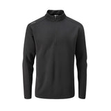 PING Ramsey 1/4 Zip Fleeced Top - Black