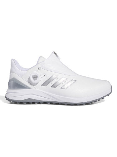Adidas Solarmotion BOA 24 Wide Spikeless Golf Shoe White/Silver
