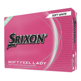 Srixon Soft Feel Lady 9 Golf Balls 1 Doz - Soft White