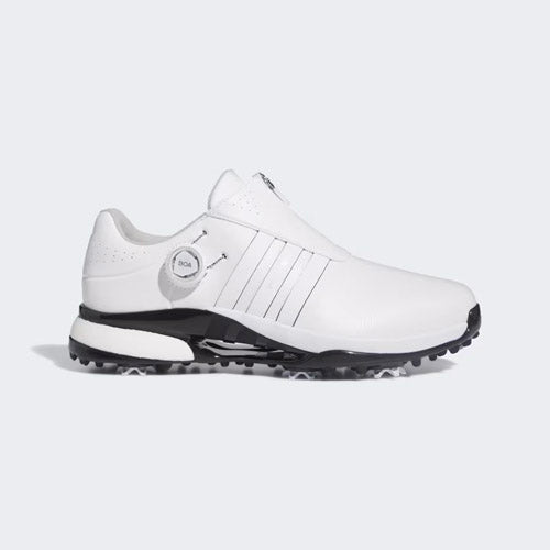 Adidas Tour 360 BOA 24 Golf Shoes White White Black Power Golf Australia