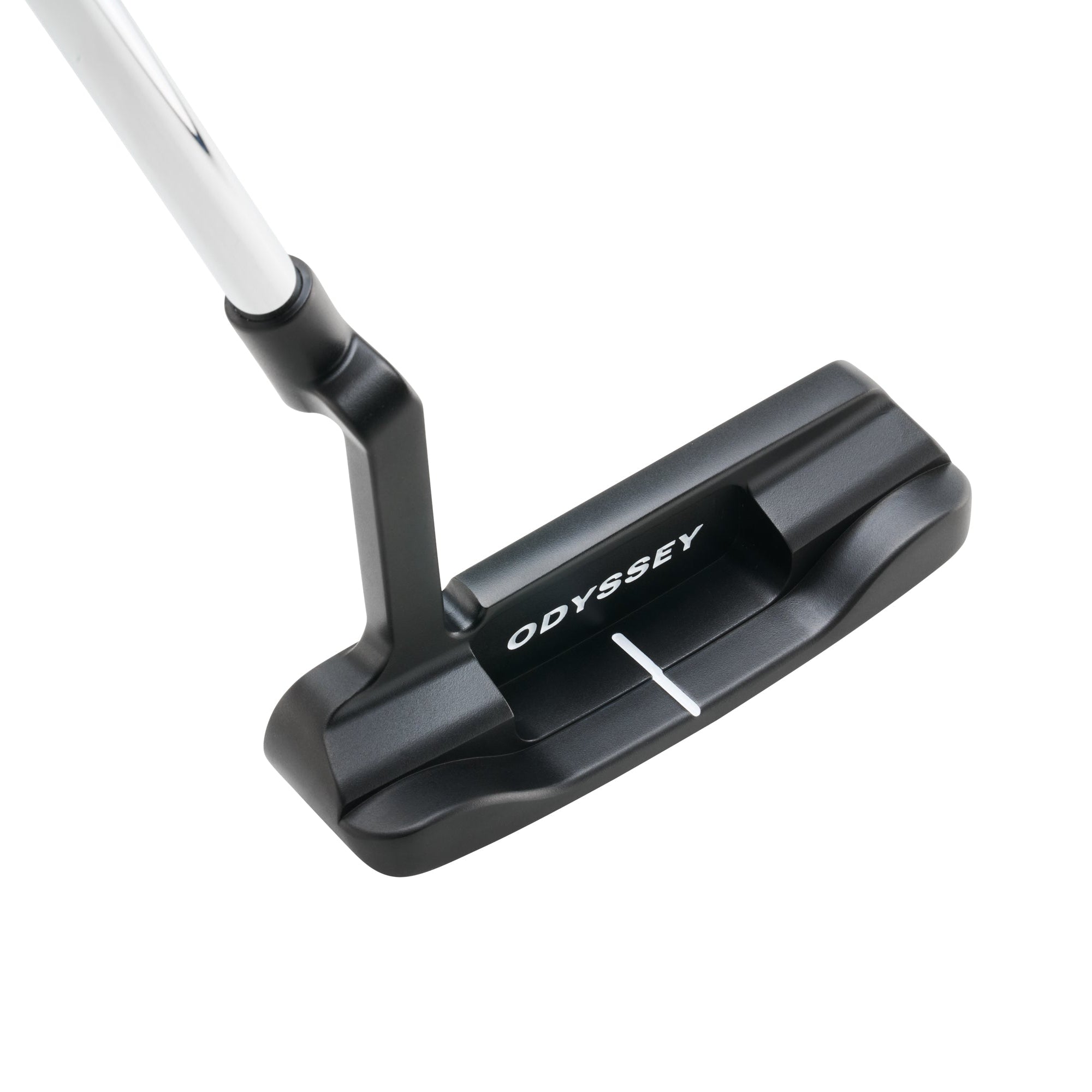 Golf putter with Odyssey logo on a white background