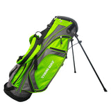 Young Gun Golf Stand Bag - Green/Grey