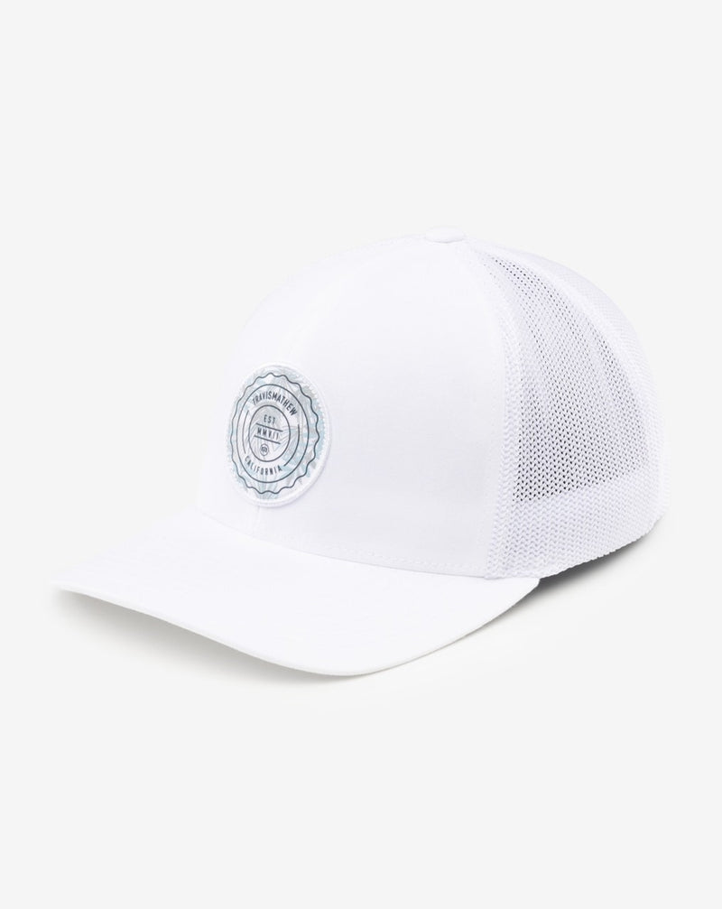 Load image into Gallery viewer, Patch Floral Snapback Hat - White
