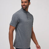 Travis Mathew Heater Pro Polo - Heather Grey