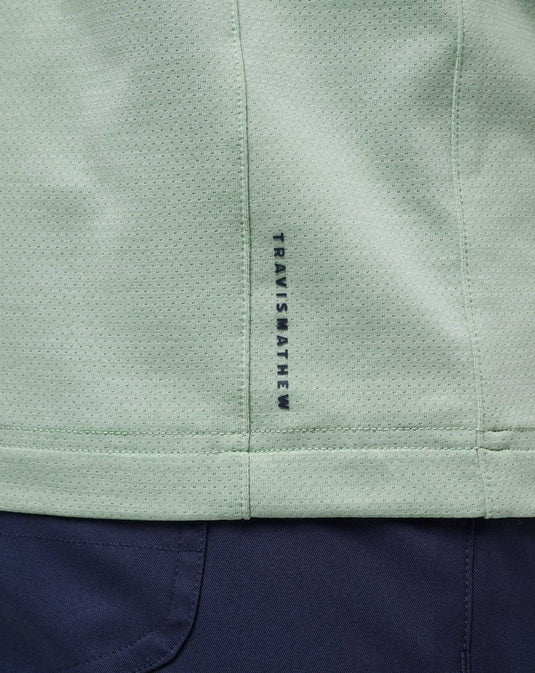 Travis Mathew Heater Pro Polo - Jadeite