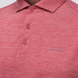 Travis Mathew Heater Pro Polo - Heather Scooter