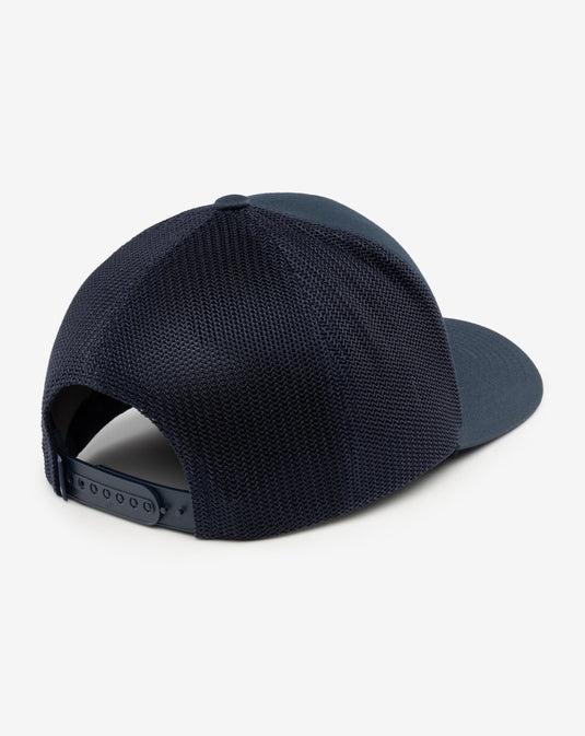 Patch Floral Snapback Hat - Blue Nights