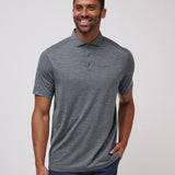 Travis Mathew Heater Pro Polo - Heather Grey