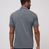 Travis Mathew Heater Pro Polo - Heather Grey