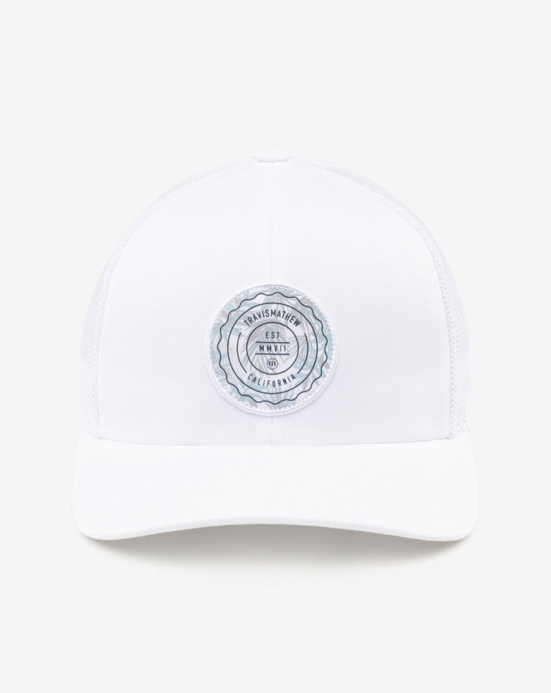 Load image into Gallery viewer, Patch Floral Snapback Hat - White
