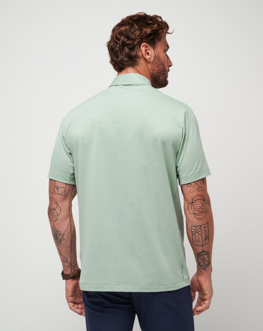 Travis Mathew Heater Pro Polo - Jadeite