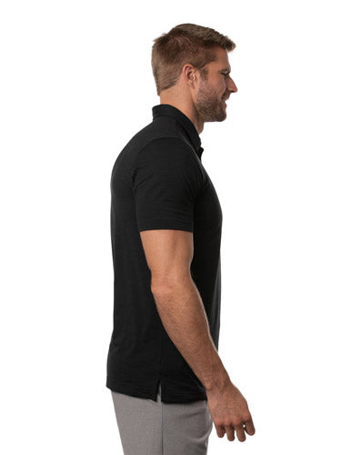 Travis Mathew 'The Heater' Men's Golf Polo -Black