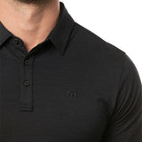 Travis Mathew 'The Heater' Men's Golf Polo -Black