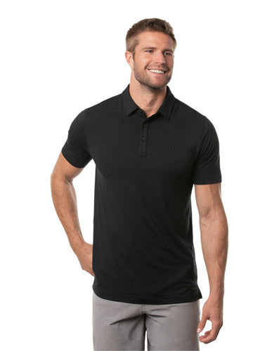 Travis Mathew 'The Heater' Men's Golf Polo -Black