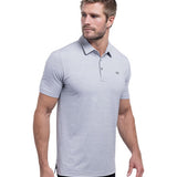 Travis Mathew 'The Heater' Men's Golf Polo - Microchip