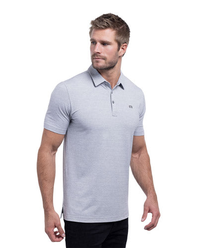 Travis Mathew 'The Heater' Men's Golf Polo - Microchip