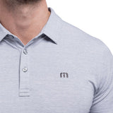 Travis Mathew 'The Heater' Men's Golf Polo - Microchip