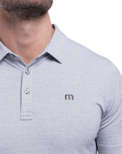 Travis Mathew 'The Heater' Men's Golf Polo - Microchip