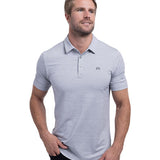 Travis Mathew 'The Heater' Men's Golf Polo - Microchip