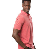 Travis Mathew 'The Heater' Men's Golf Polo - Heather Scooter